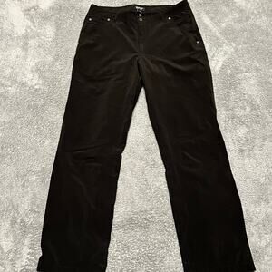 Abacus Golf Pants Mens 36 Count on it Lined Black Stretch Trousers Performance